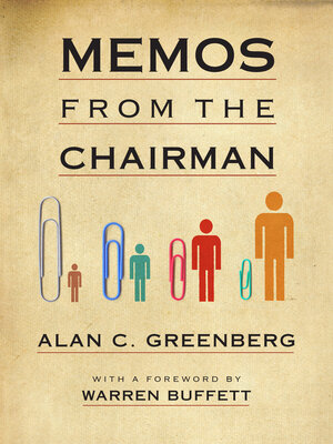 cover image of Memos from the Chairman
